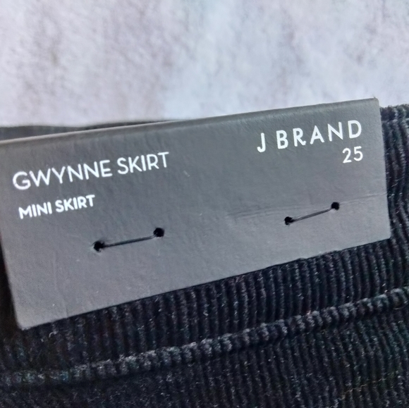 J Brand NWT black mini skirt - Picture 2 of 7